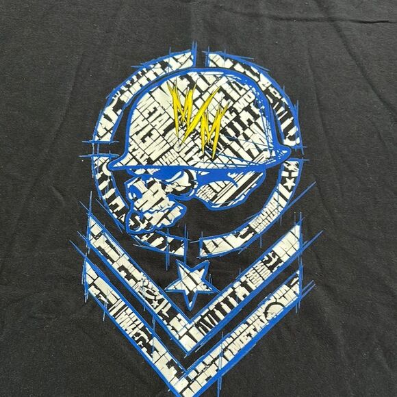 Metal Mulisha Black and Blue Short Sleeve Tee - Picture 1 of 2